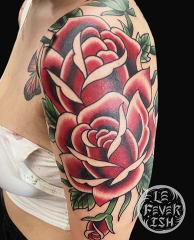 Rose halfsleeve