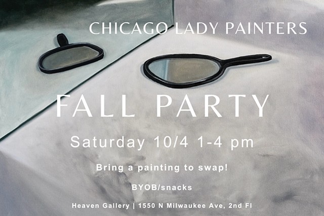 Fall Lady Painter Party at Heaven Gallery