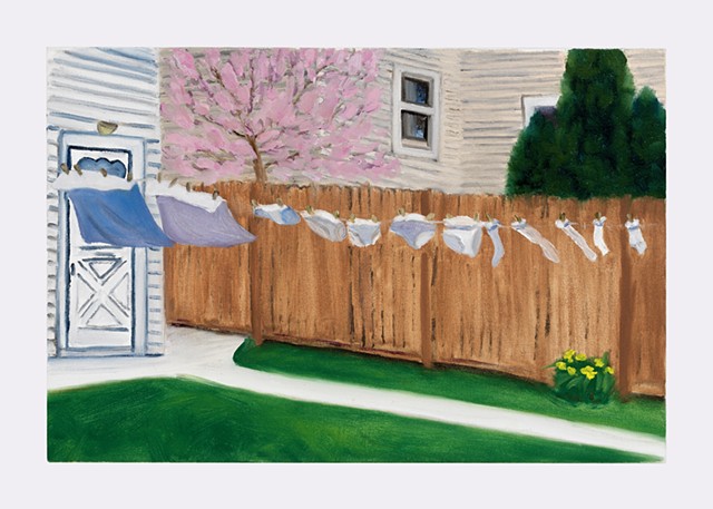 Underpants in the breeze