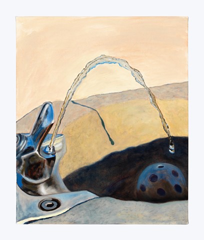 a public drinking fountain