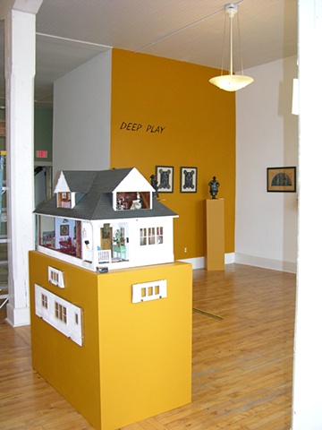 Mrs. Birdy's Dollhouse/ 1930's and view of title wall