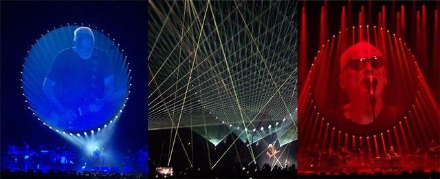 David Gilmour triptych - 2016, “Rattle That Lock” Tour, Radio City Music Hall, New York City NY