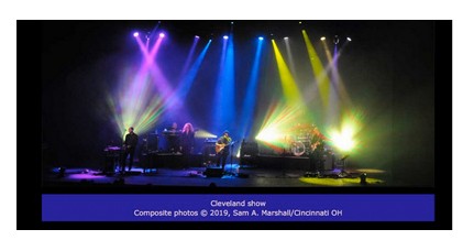 SAM concert photo republished on artist's website, November 2019