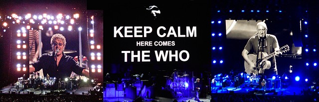 The Who triptych - 2016, KFC/Yum Center, Louisville KY