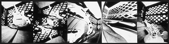 Spaced Bass - 1993, pinhole photography experiment, Cincinnati OH