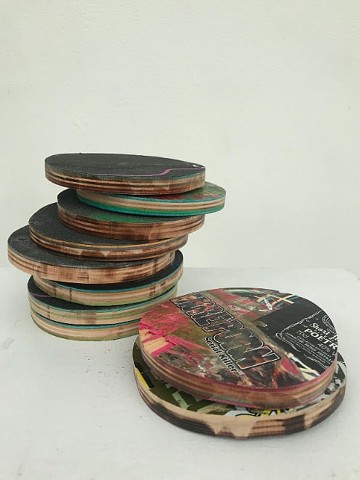 Skateboard Coasters