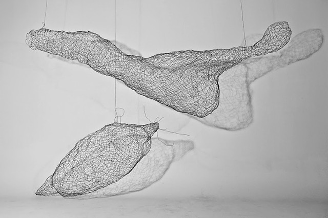 Works made of wire 2012-2014