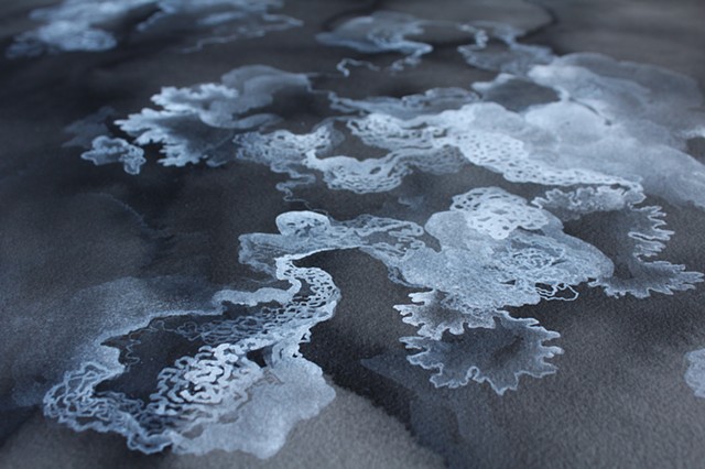Lichen Islands I (Detail)