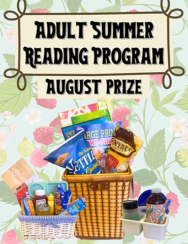 Uniontown Library August Raffle Flyer