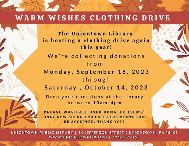 Warm Wishes Clothing Drive Version 1