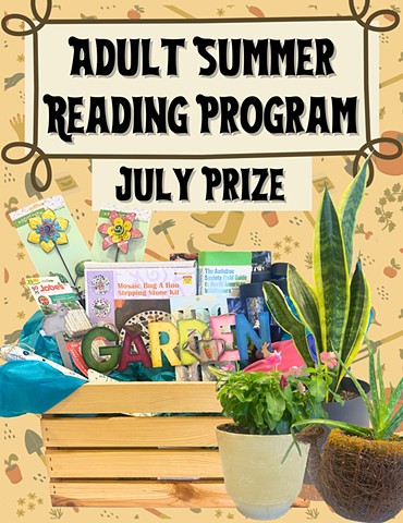 Uniontown Library July Raffle Flyer