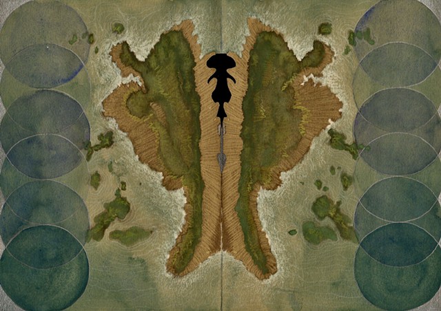 Rorschach Studies: Continents Divided