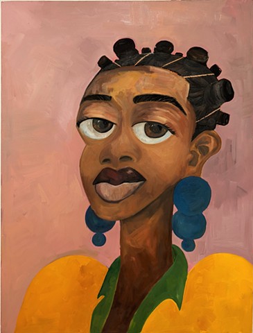 Portrait of Simone (Click to view price)