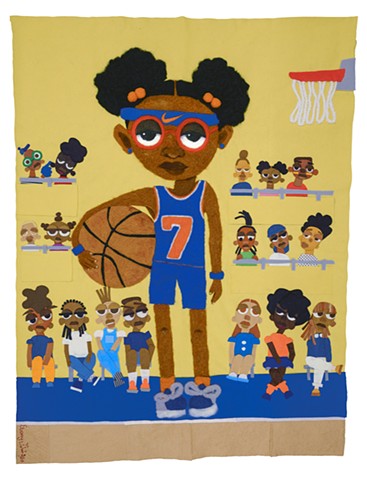 Basket Ball Girl
