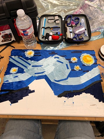 Creating "Ribbons of Starry Night"