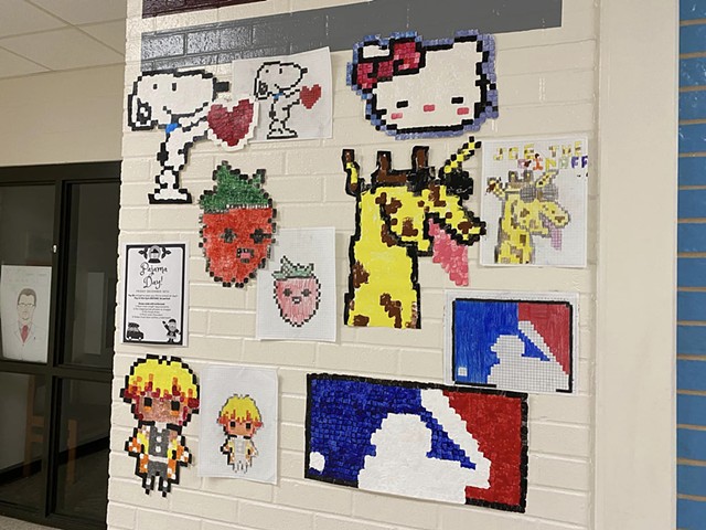 Pointillism and Pixel Art