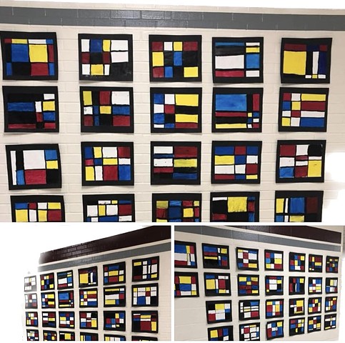 Abstract Mondrian 