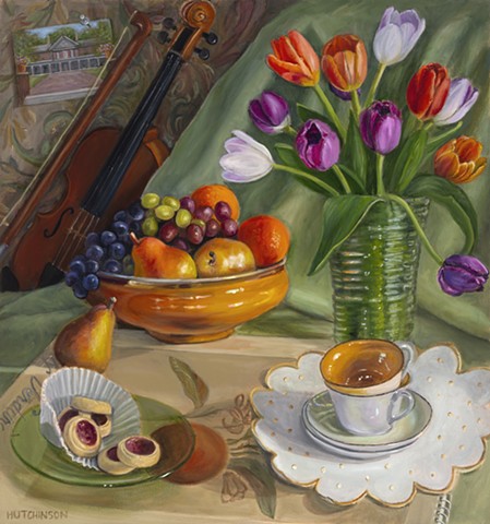 Still Life with Violin