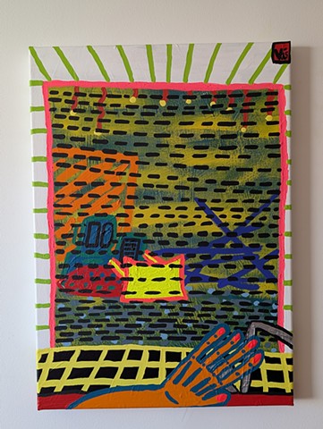 CAN'T SAY I MISS THE MINIPRECO original landscape painting