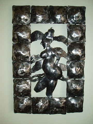 Forged Iron Sculpture