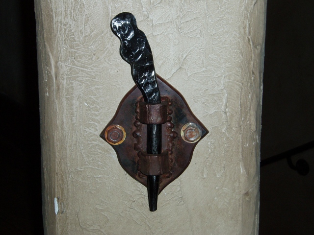 Moorish Gate latch detail