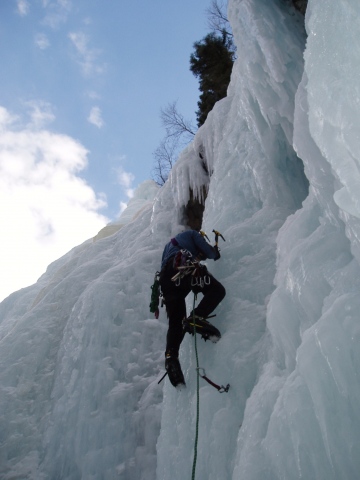 Some fun in the Ouray Ice Park