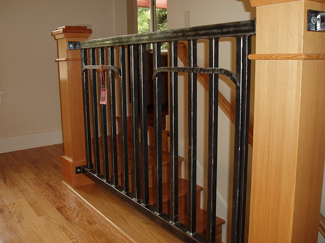 Custom Forged Railing Insert / Fort Collins, CO.