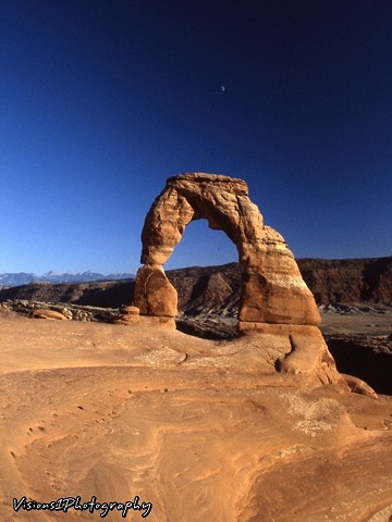 Delicate Arch at Sunrise Arches National Park Moab Utah