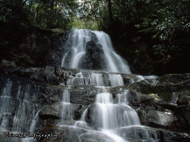 Laurel Falls Smoky Mountain National Park