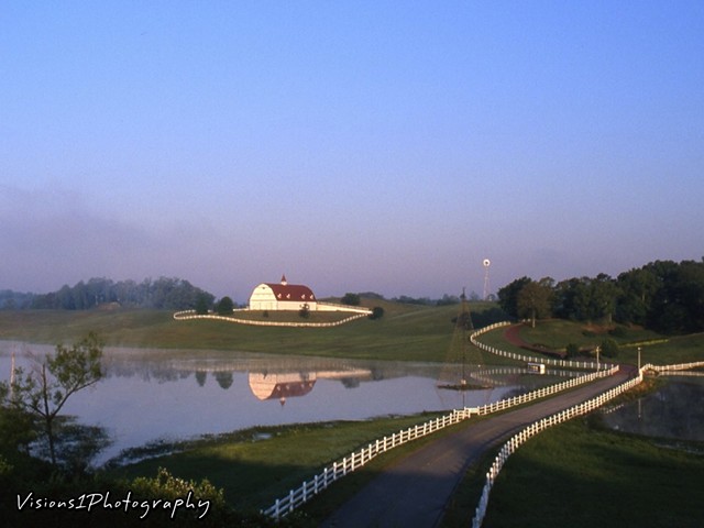 Alabama Farm at Sunrise