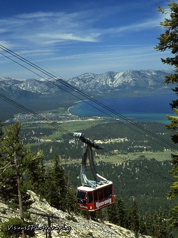 Heavenly Valley Tram & Lake Tahoe Ca.