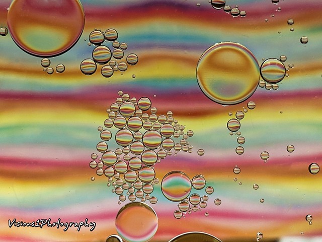Oil and Water Refraction
