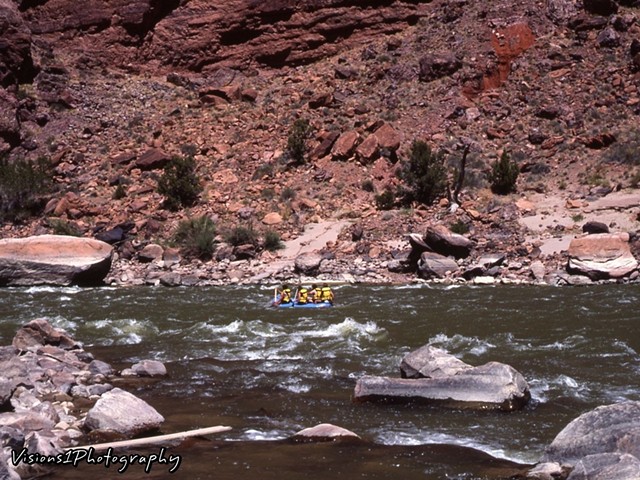Rafting on Colorado River Moab Utah