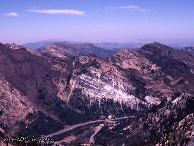 Summer View of Valley - Snowbird Utah
