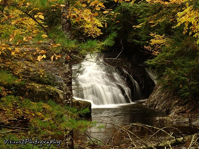 Bingham Falls Near Stowe Vermont