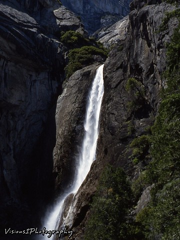 Lower Falls Yosemite National Park CA.