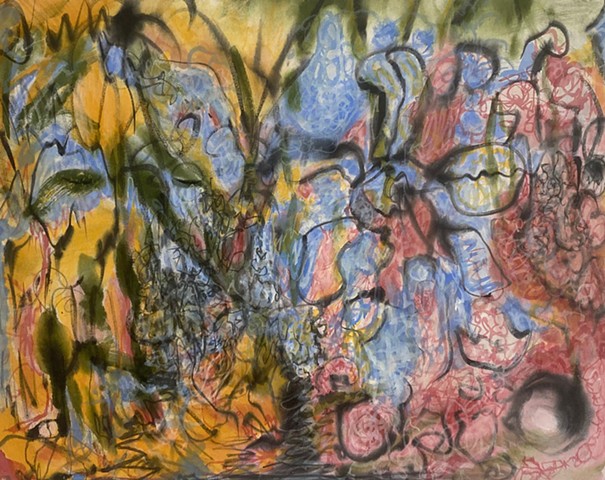 Trichromatic Stereoscopic Mycelial Invasion