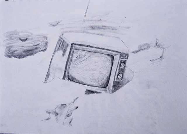 TV in the Snow