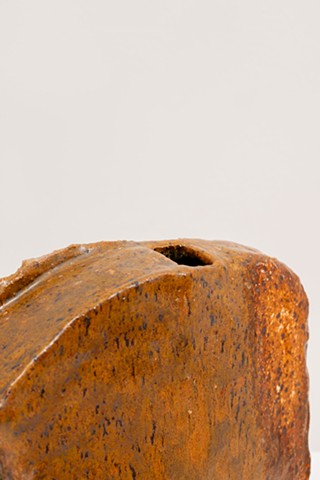 Pebble of the Day #7 (detail), stoneware clay, glazes, gas fired $495 AUD
