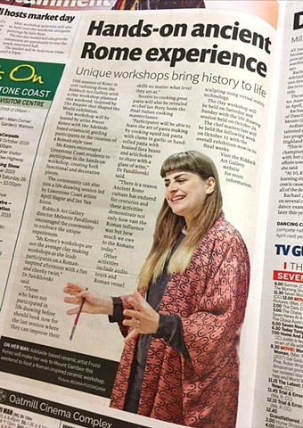 Mt Gambier workshop featured in local newspaper