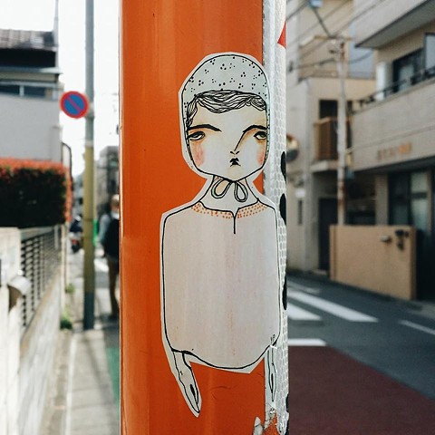 My sticker Bonnie in Tokyo