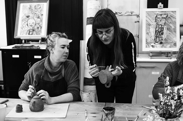 Teapot + Sake bottle workshop / The Riddoch Regional Gallery (Mt Gambier)