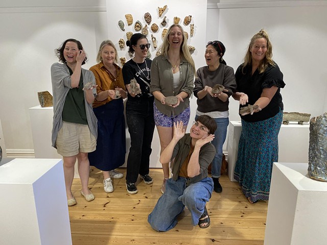 Clay workshop at Sauerbier Gallery 2025