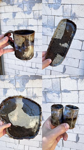 Student outcomes! (glazed + gas fired by Fruzsi)