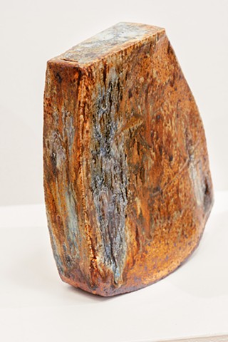 Pebble of the Day #6, stoneware clay, glazes, gas fired $445 AUD