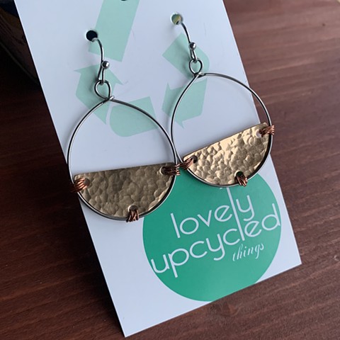 2022-23 CURRENT - DRUM SET CYMBAL EARRINGS "Music to my Ears Series"