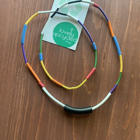 So Colorful Electrical Wire Necklace