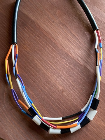 Electrical Wire Necklace