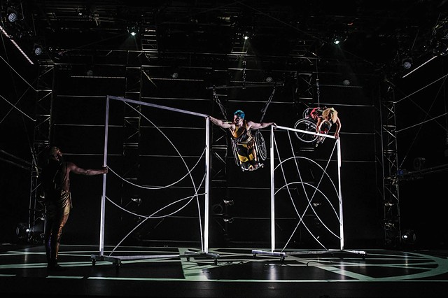 Scenic Design for Kinetic Light 'Wired'