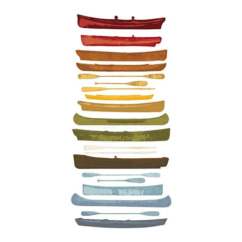 Colorful Kayaks 